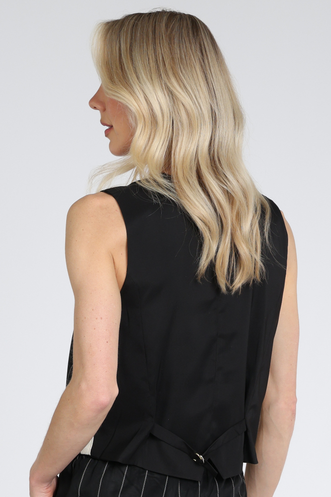 10 Days 20-406-6201 Gilet Zwart