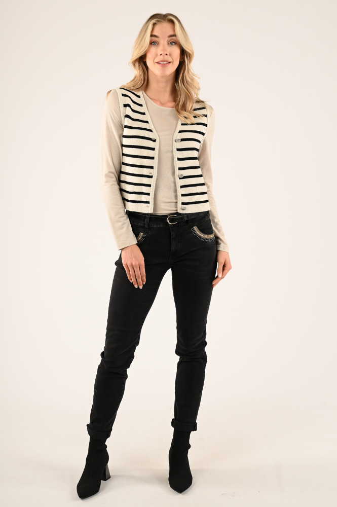 Oui 89306 Gilet Beige