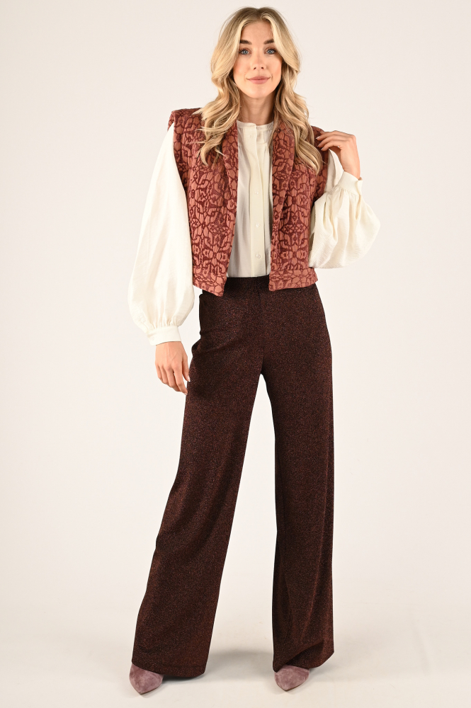 By-Bar somni jacket Gilet Bruin