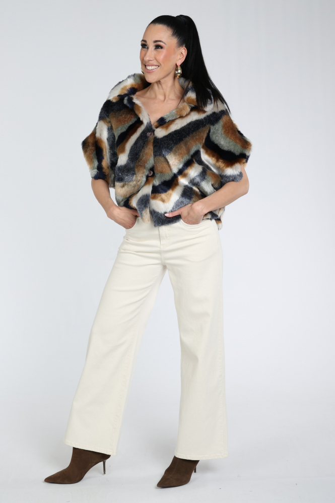 Geisha 65608-20 Gilet Blauw