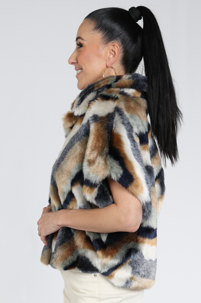 Geisha 65608-20 Gilet Blauw