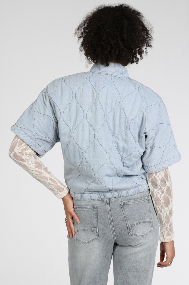 Moscow Demy 118-11 Jeansjasje Blauw