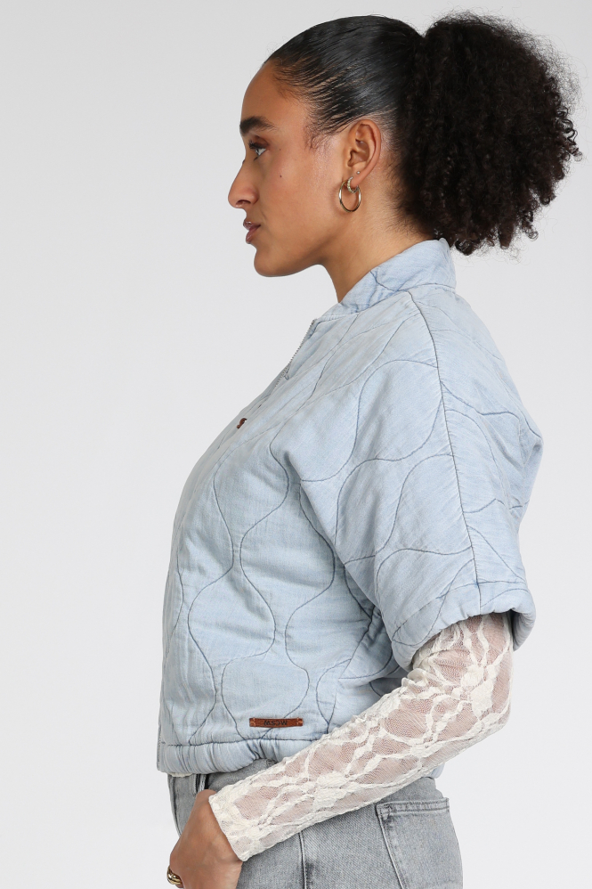 Moscow Demy 118-11 Jeansjasje Blauw