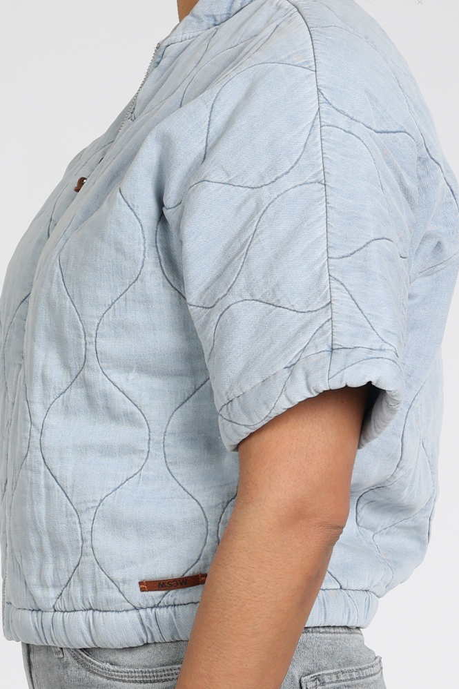 Moscow Demy 118-11 Jeansjasje Blauw