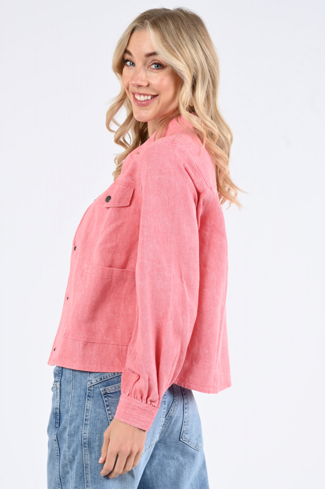 Geisha 55073-14 Jeansjasje Roze