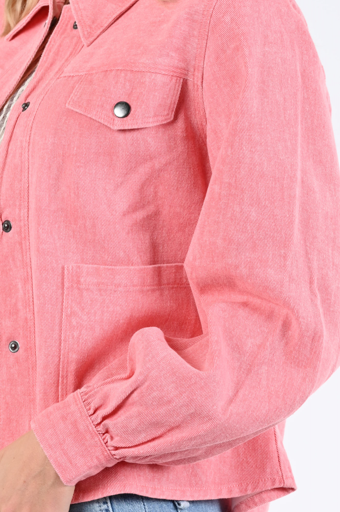 Geisha 55073-14 Jeansjasje Roze