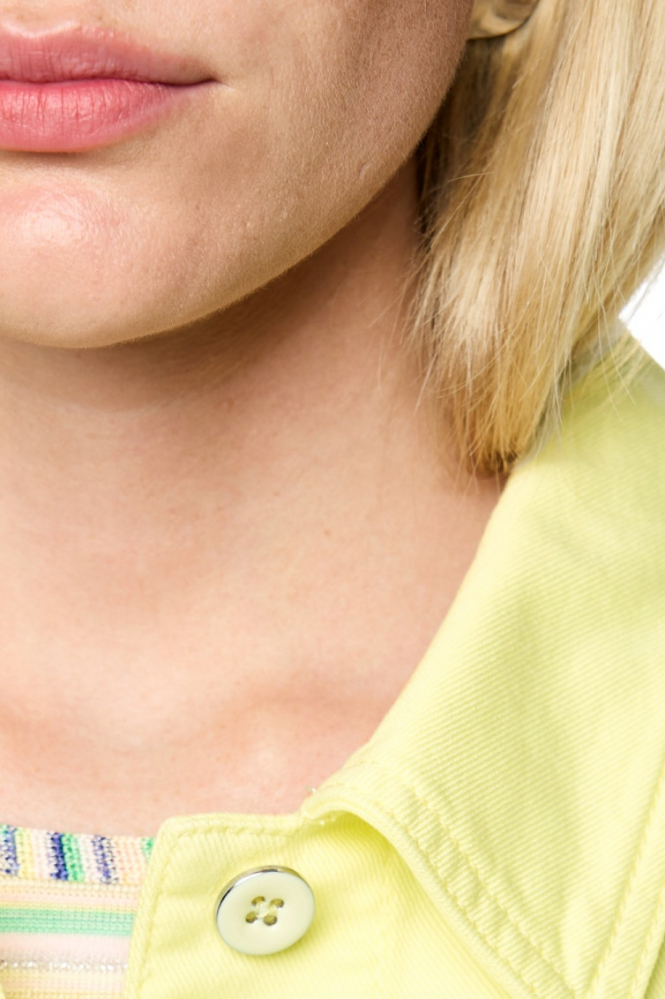 Marc Cain AC 31.12 D03 Jeansjasje Geel