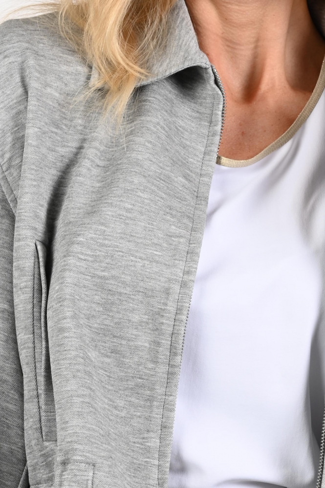 Aimée the label lys Bomber Grijs