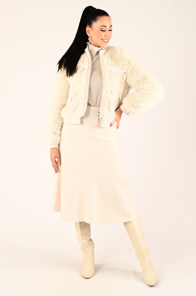 Marc Cain XC 12.07 W94 Bomber Beige