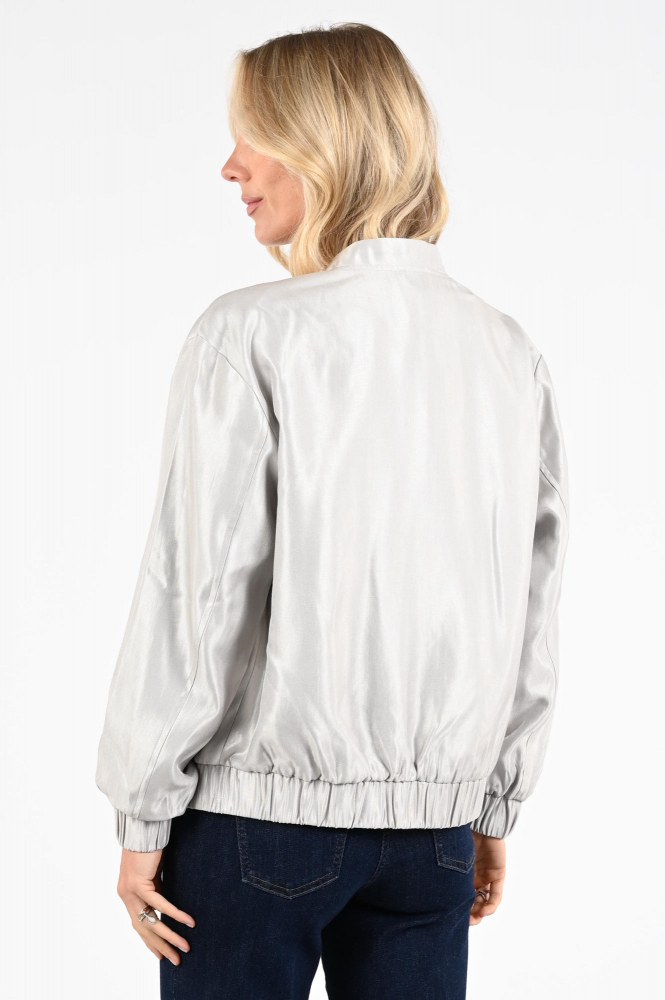 Aimée the label joy Bomber Zilver