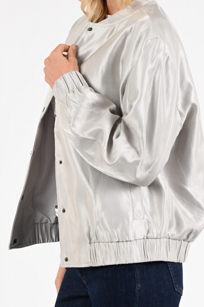 Aimée the label joy Bomber Zilver