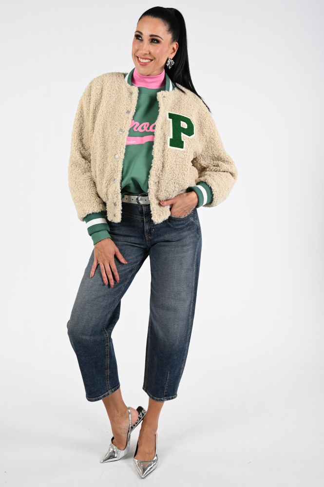 Pom Amsterdam SP9327 Bomber Beige