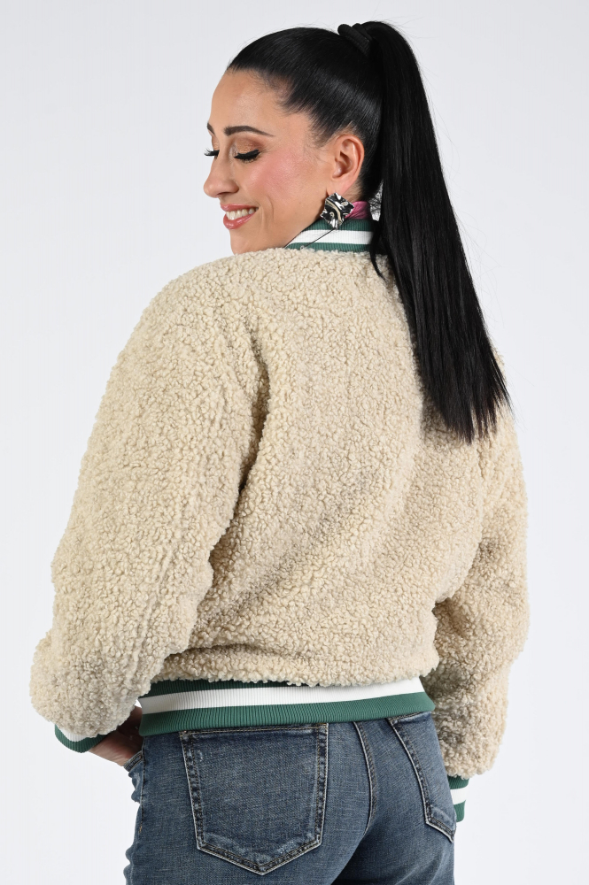Pom Amsterdam SP9327 Bomber Beige