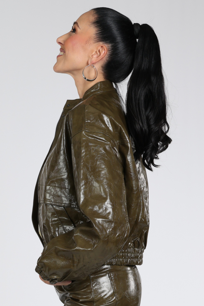 Co'couture 500175  Bomber Groen