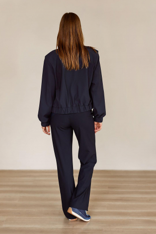 L.O.E.S. by Studio Anneloes Benja bomber jacket  Blauw