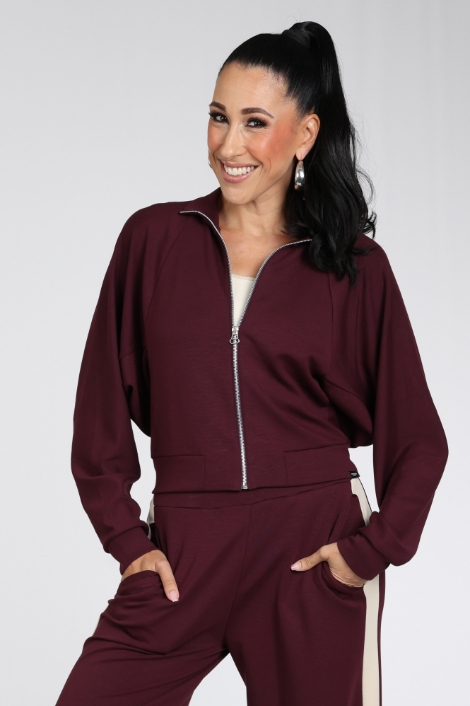 Penn & Ink W26T1308 Bomber Rood