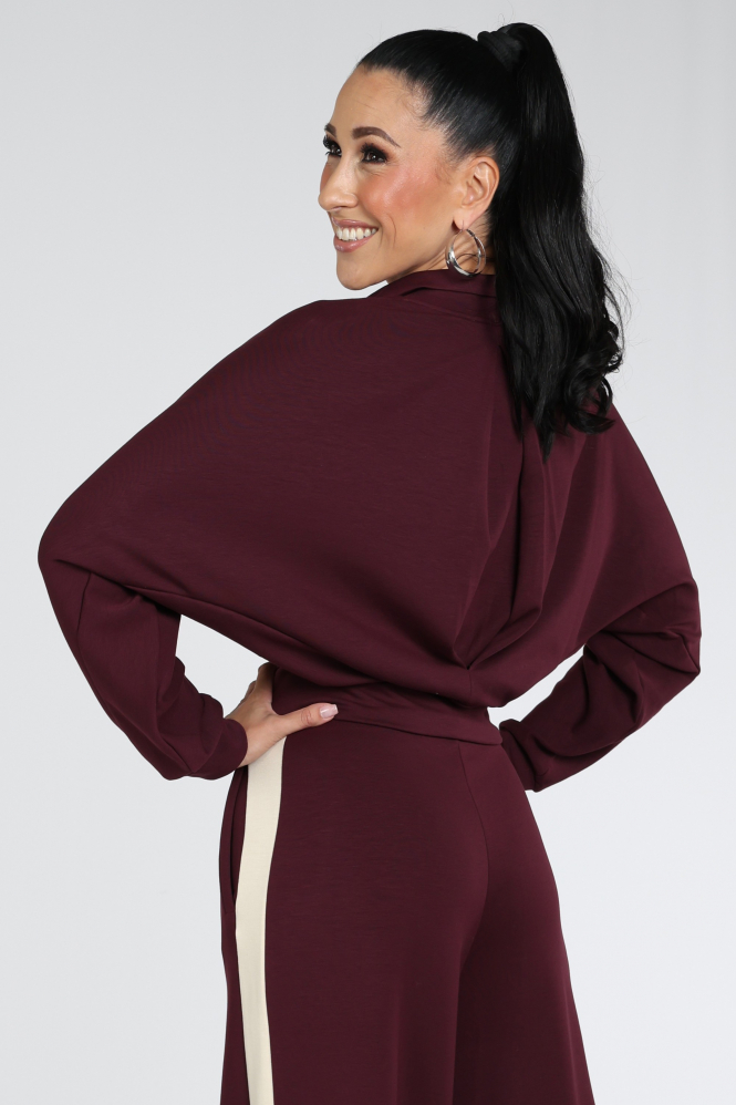 Penn & Ink W26T1308 Bomber Rood