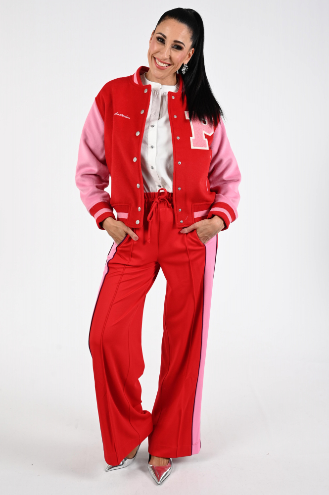 Pom Amsterdam SP9328 Bomber Rood