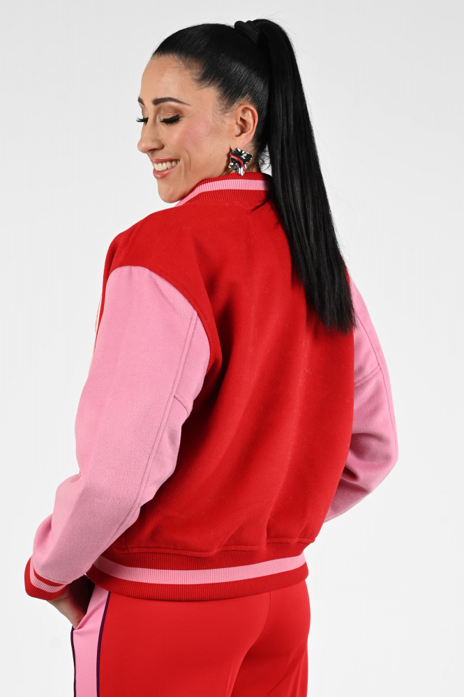 Pom Amsterdam SP9328 Bomber Rood