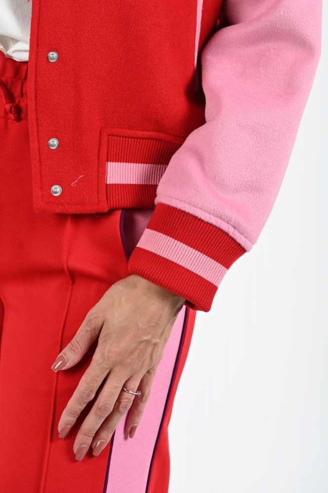 Pom Amsterdam SP9328 Bomber Rood