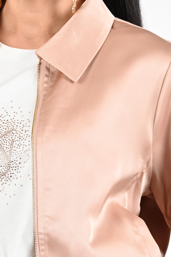 Nukus NKF13036 Bomber Roze