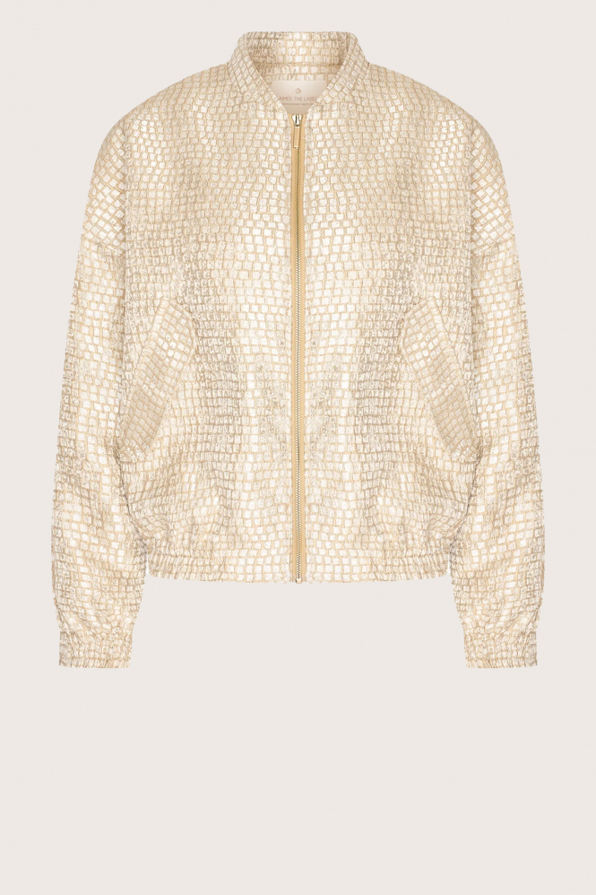 Aimée the label lylou Bomber Geel