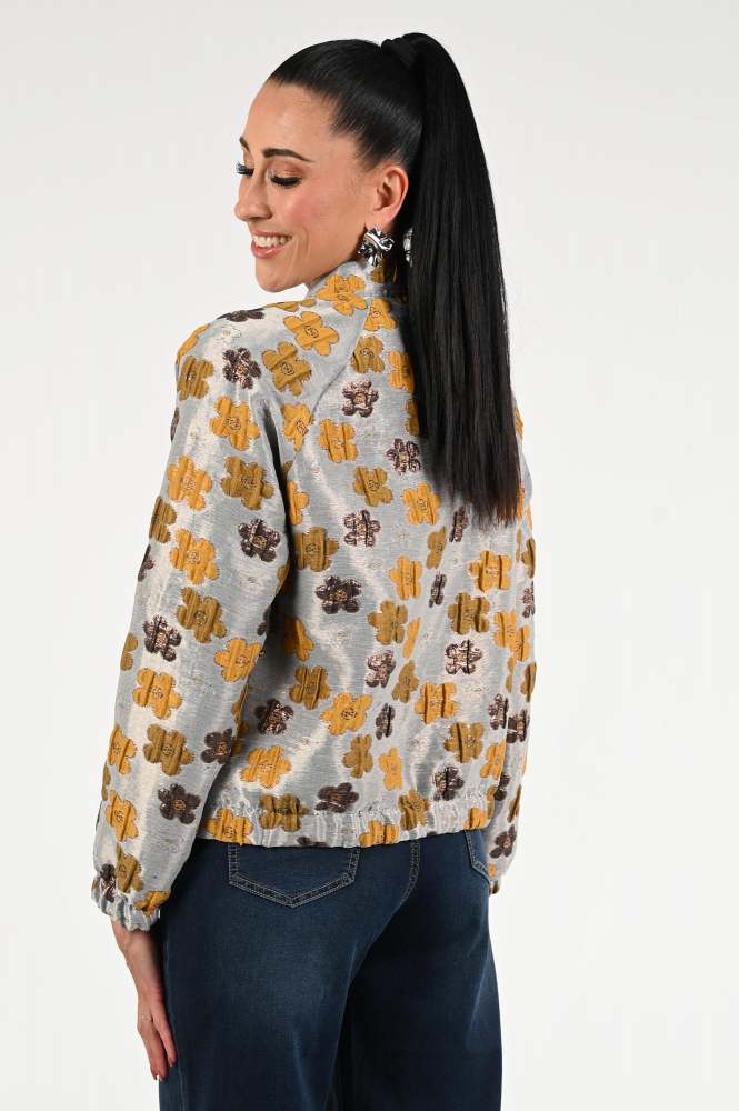 Geisha 55883-20 Bomber Zilver