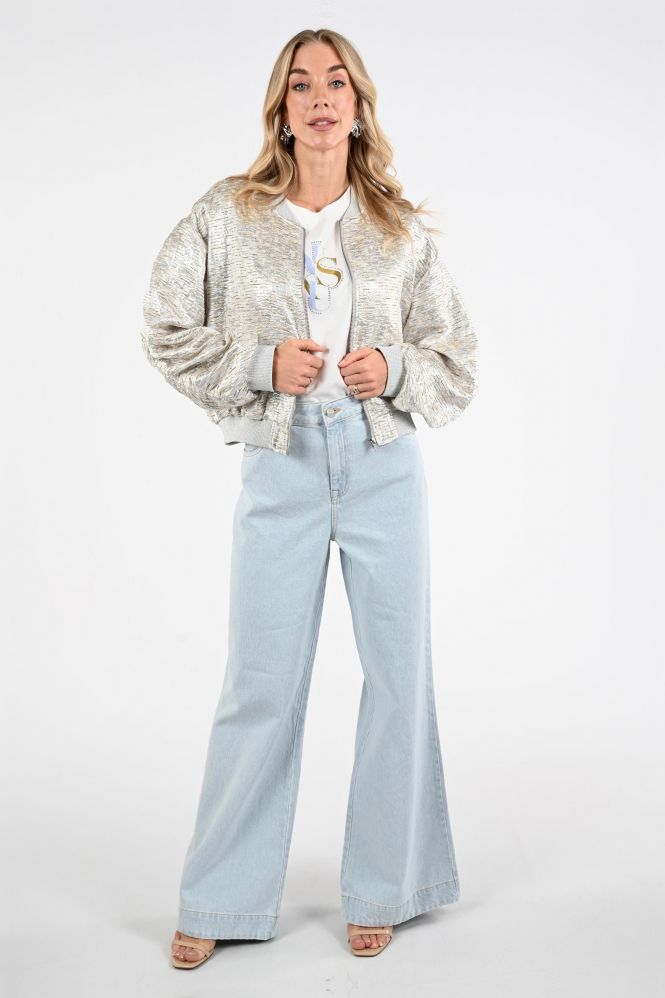 Nukus NKS13096 Bomber Zilver