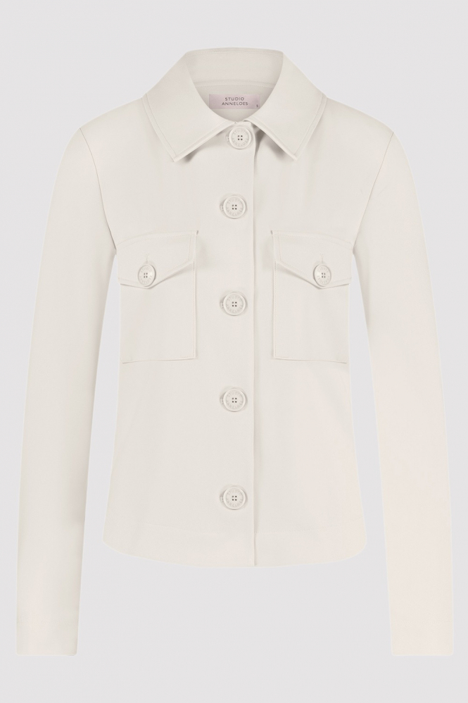 Studio Anneloes 94822 claire Bomber Wit