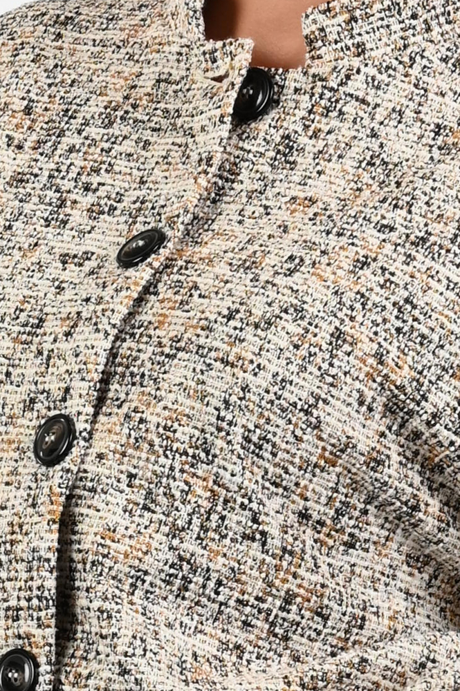 KYRA Boucle Tara-s25 Bomber Beige