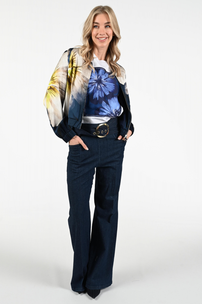 Caroline Biss 1816 Bomber Blauw