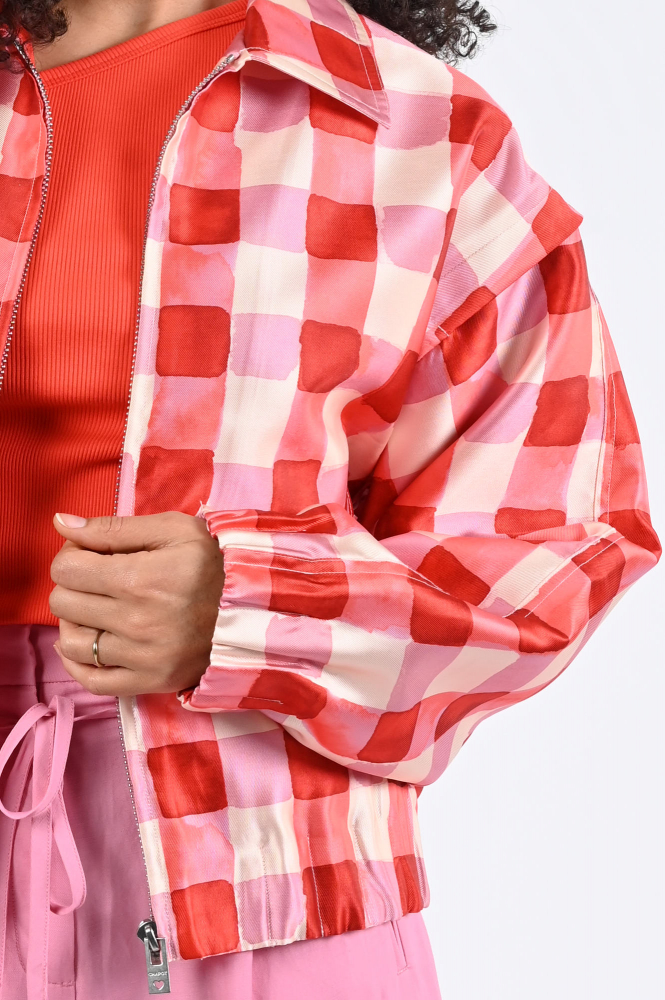 Fabienne Chapot CLTJKT14SS260224 Bomber Rood