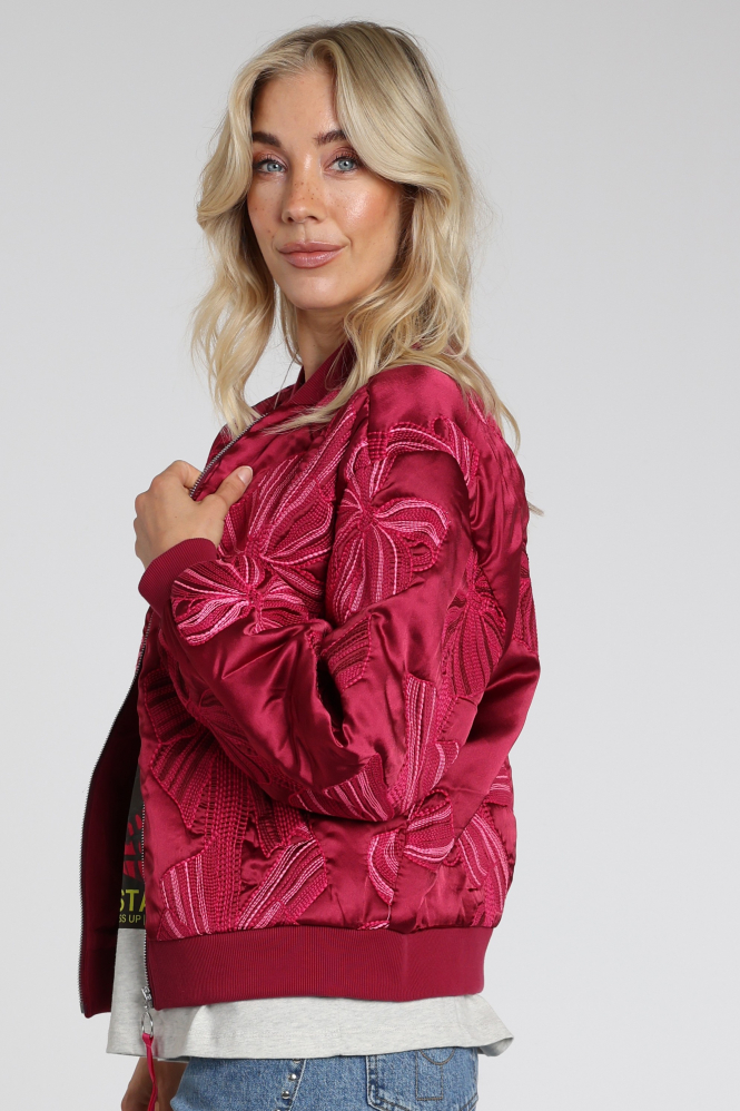 Pom Amsterdam SP9745 Ashley Bomber Rood