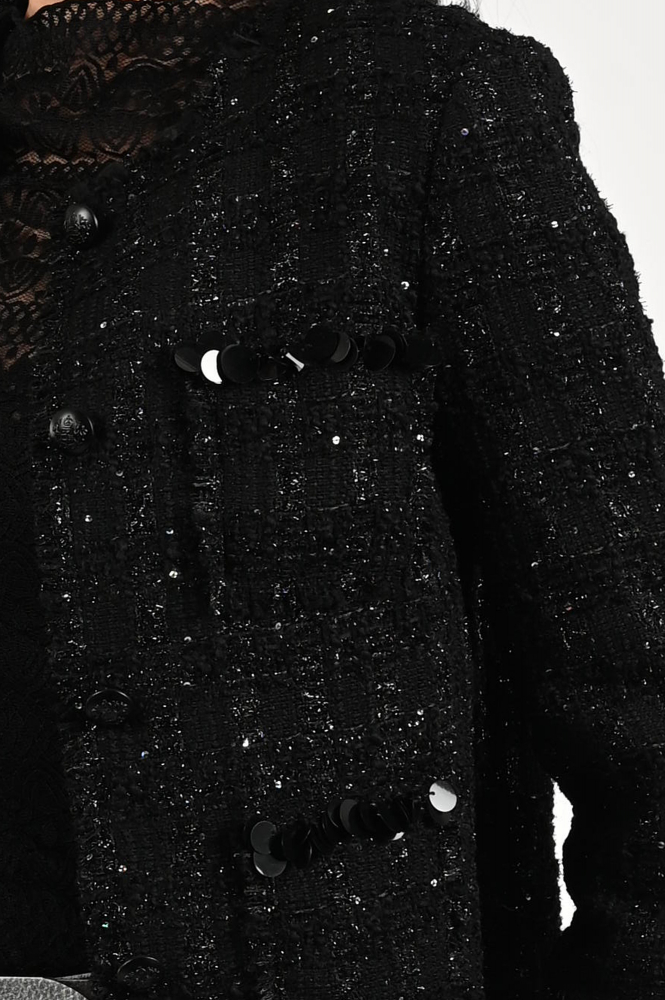 Oui 94819 Blazer Zwart