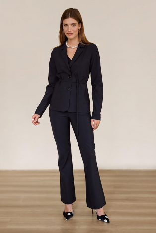 L.O.E.S. by Studio Anneloes Clean blazer  Zwart