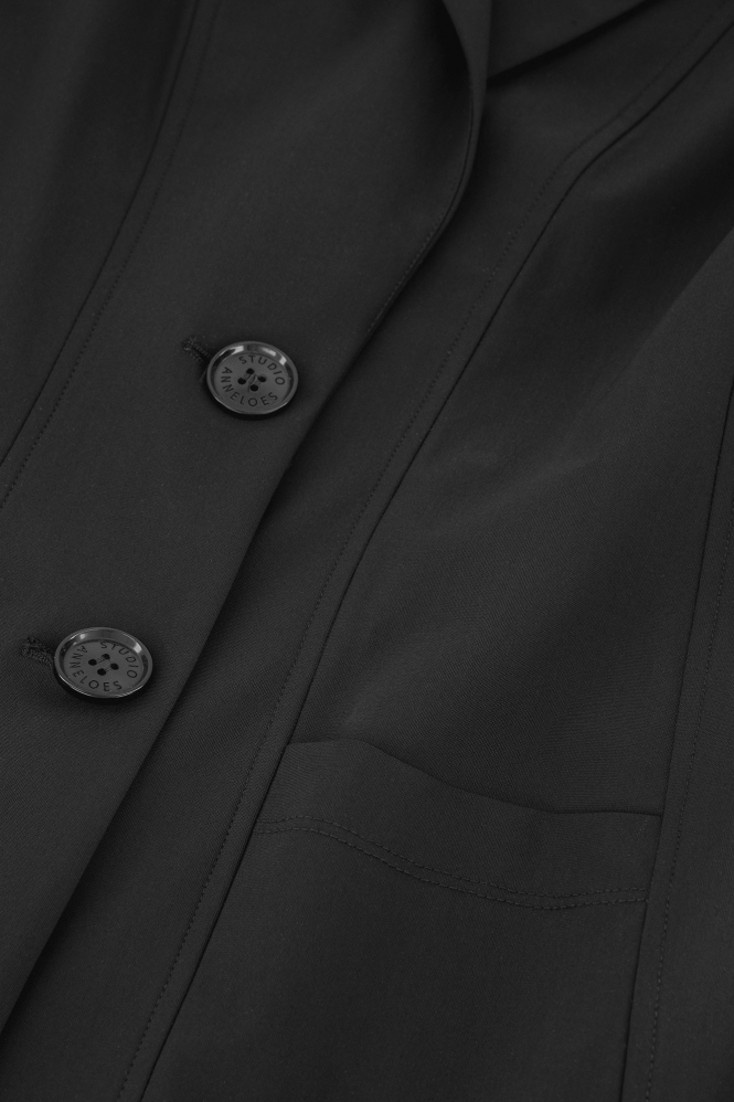 Studio Anneloes 94843 clean Blazer Zwart