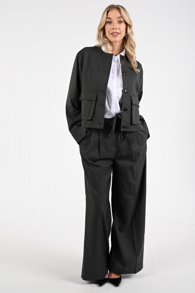 WithBlack Magnolia jacket Blazer Grijs