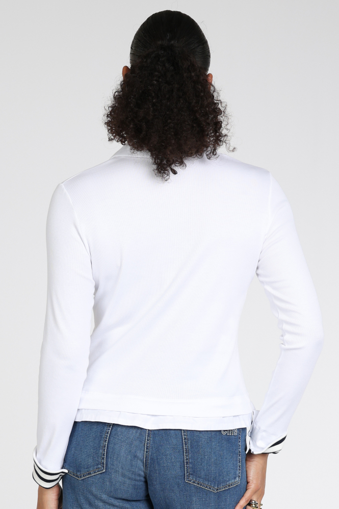 Marc Cain AS 34.19 J55 Blazer Wit