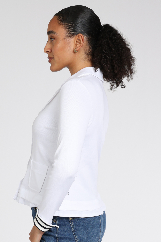 Marc Cain AS 34.19 J55 Blazer Wit