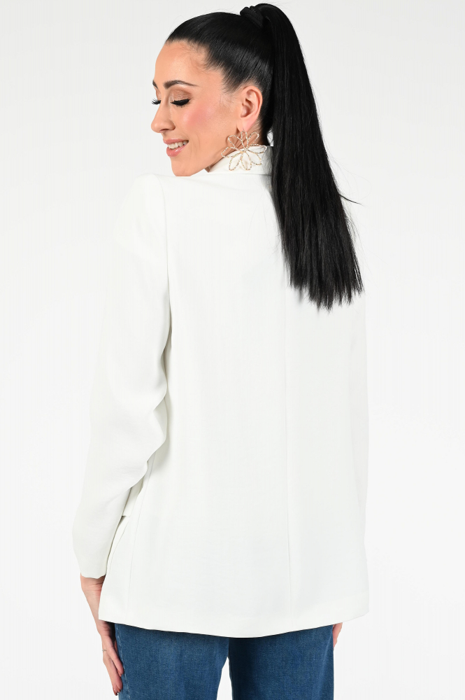 Caroline Biss 1820 Blazer Wit