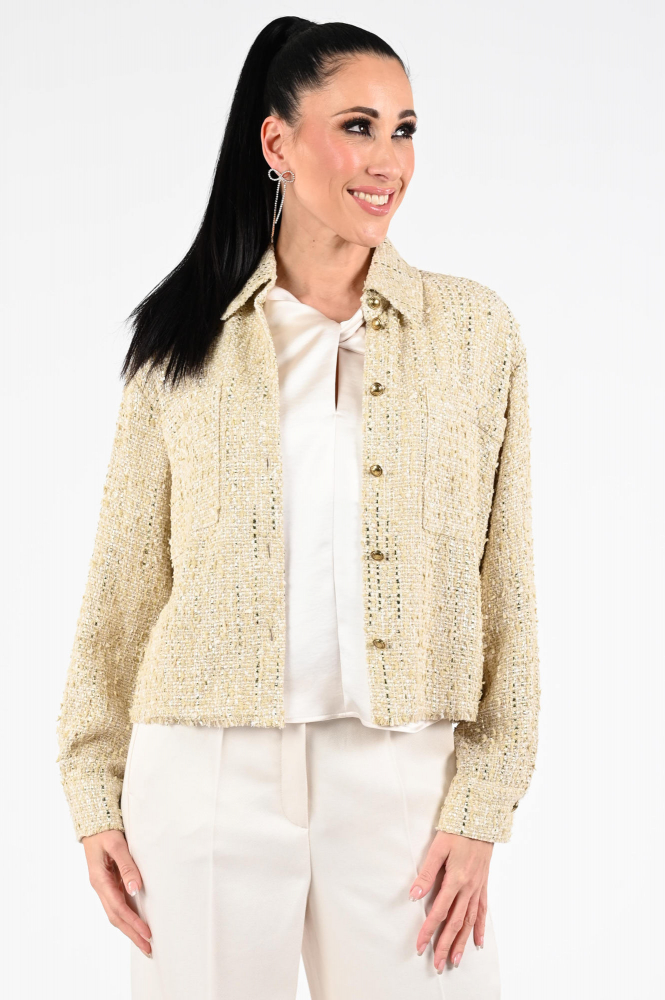 Luisa Cerano 438057-3809 Blazer Beige