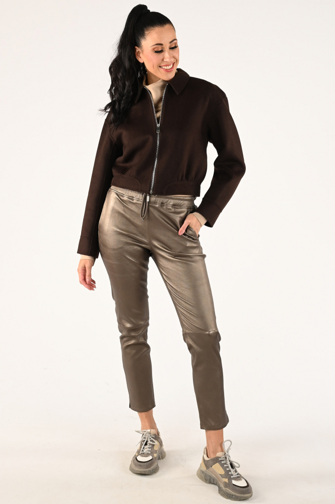STUDIO AR by ARMA leilani wool Blazer Bruin