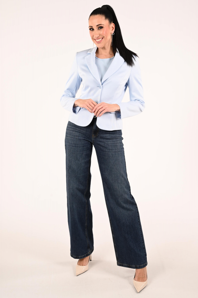 Marc Cain Additions AA 34.10 J24 Blazer Blauw