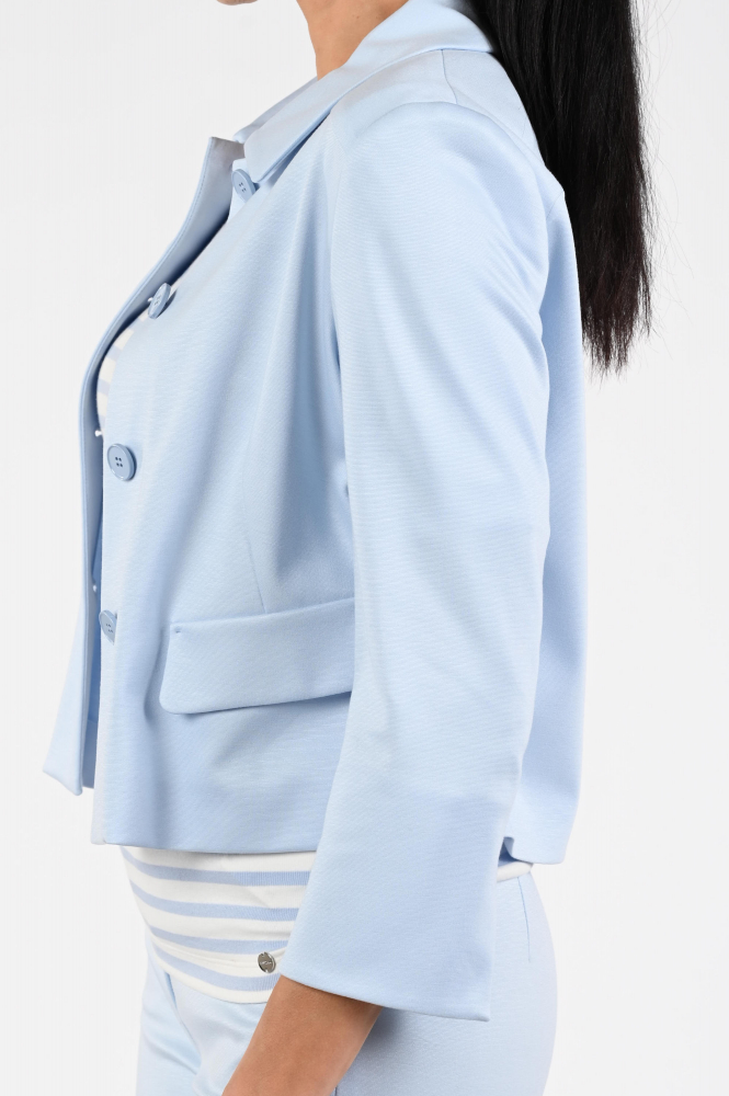 Marc Cain Additions AA 31.01 J24 Blazer Blauw