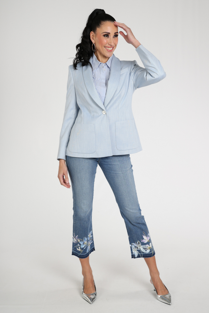 Marc Cain AC 34.25 W34 Blazer Blauw