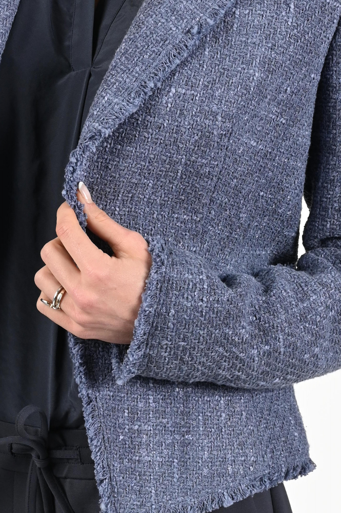 Luisa Cerano 418320-3712 Blazer Blauw