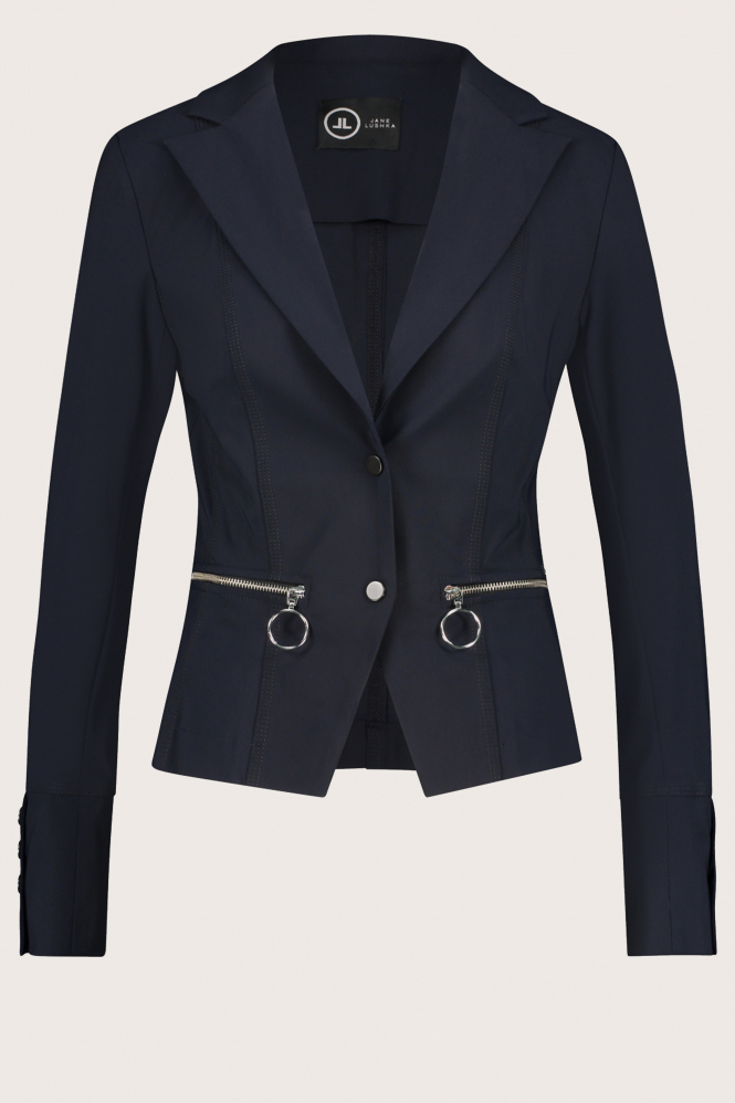 Jane Lushka bb110uz Blazer Blauw