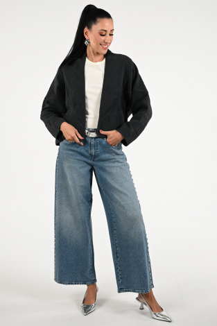 By-Bar Flora jacket Blauw