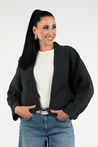 By-Bar Flora jacket Blauw