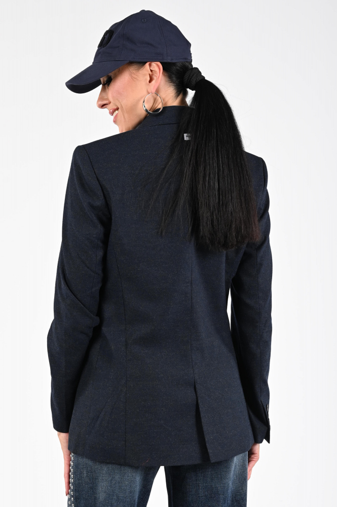 Penn & Ink W25N1620 Blazer Blauw